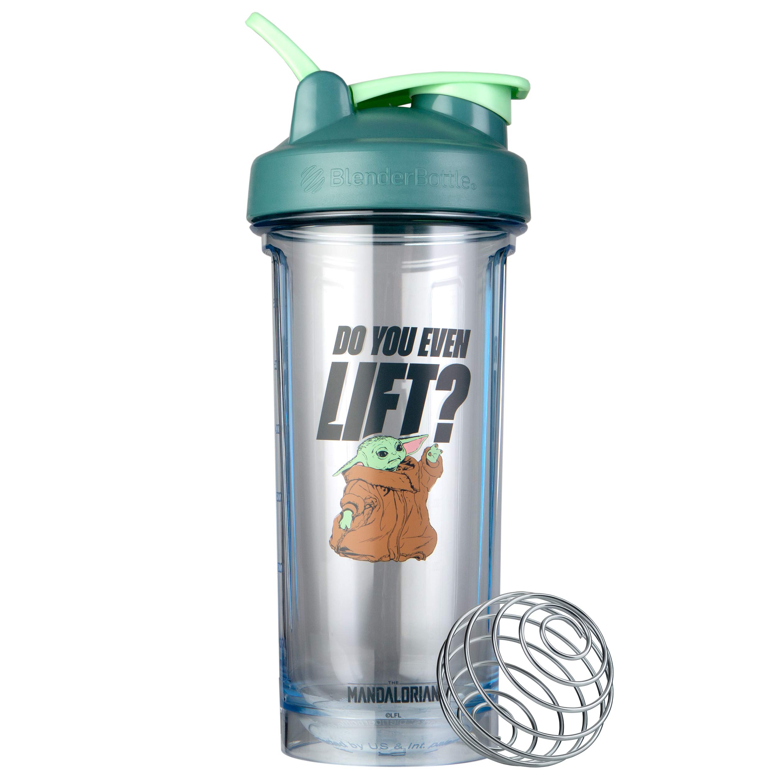 BlenderBottle Star Wars Shaker Bottle Pro Series Perfect for Protein Shakes and Pre Workout, 28-Ounce, Do You Even Lift?