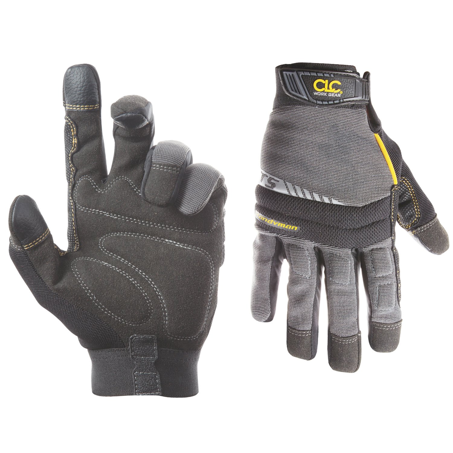 Custom Leathercraft CLC 125 Handyman Flex Grip Work Gloves