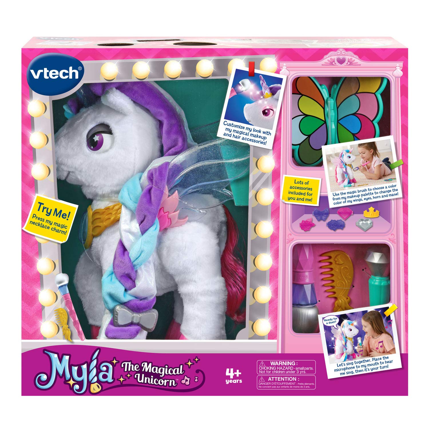 VTech Myla the Magical Unicorn, Multicolor