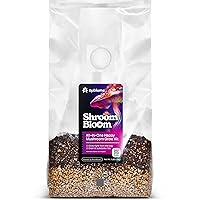 ShroomBloom All-in-One Mushroom Grow Kit | Easiest Way to Grow Your Own Fresh Mushrooms Spores Like Magic | Sterilized Grain Spawn & Substrate Bag for Indoor Growing