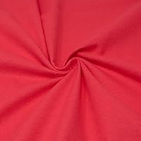 RTC Fabric 100% Cotton Flannel, Solid Red 42/43 Inches