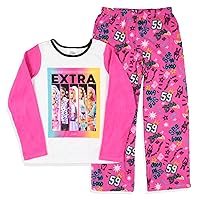 Barbie Girls No Such Thing As Too Extra Fleece 2 Piece Pajama Set
