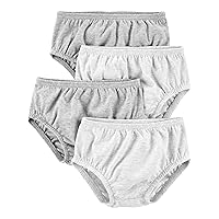Baby Girls' Diaper Covers Shorts, Pack of 4