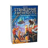 Stonespine Architects | Strategy Board Game | Card-Drafting Dungeon Design | Competitive Tableau Builder | World of Ulos | Ages 10+ | Family Game for 1-5 Players | 45-60 Minutes