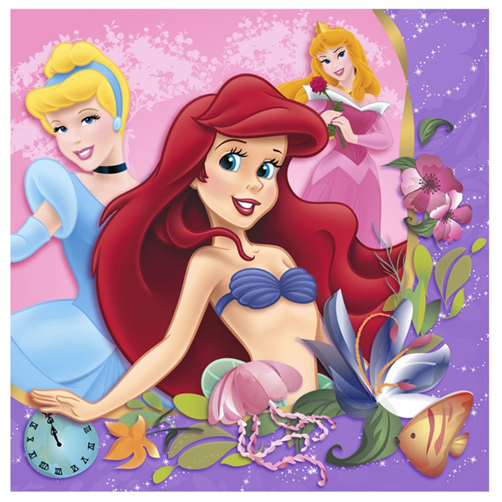 Disney Princess 'Dreams' Large Napkins (16ct)