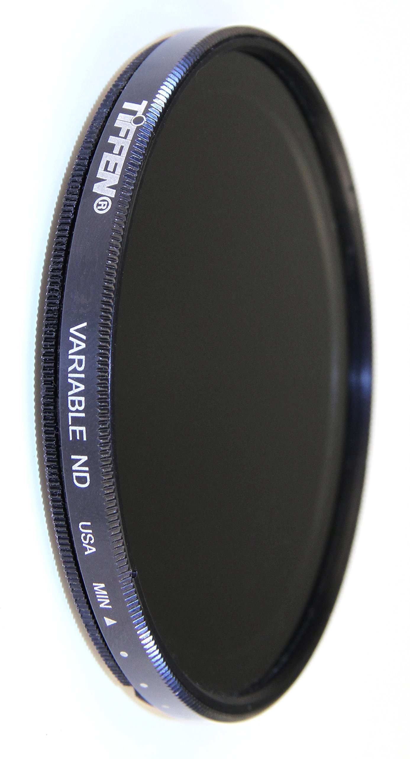 Tiffen 77VND 77mm Variable Neutral Density Filter for Camera Lenses, Black