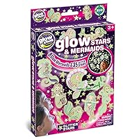 The Original Glowstars Mermaids and Glitter Stars Glow-in-The-Dark Set Designed for Children Ages 3+ Years (Glow in The Dark)