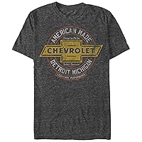 Fifth Sun Men's Distressed Chevrolet Logo T-Shirt
