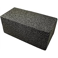 Grill Griddle Cleaning Brick Block - Odorless Grilling Stone Cleaner - Removes Encrusted Greases, Stains, Residues, Dirt - Reusable/Non Scratch Stone Cleaner