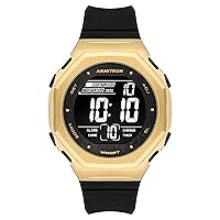 Armitron Unisex Digital Chronograph Resin Strap Watch, 40/8500