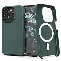 Crave Dual Guard for iPhone 15 Pro Case, Compatible with MagSafe Shockproof Protection Dual Layer Case for Apple iPhone 15 Pro (6.1