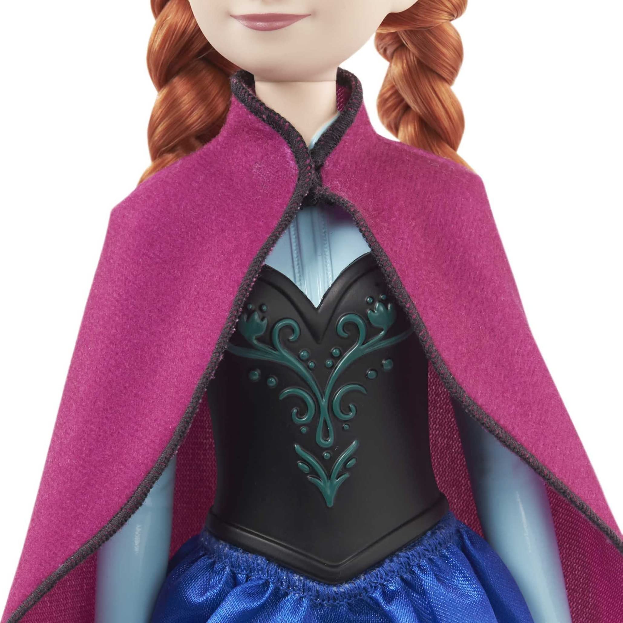 Disney Frozen Anna Fashion Doll & Accessory, Signature Look, Toy Inspired by the Movie Disney Frozen