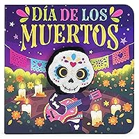 Dia de los Muertos, Day of the Dead Children's Finger Puppet Board Book, Ages 1-4