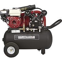 NorthStar Portable Gas-Powered Air Compressor 20-Gal Hor Tank 13.7 CFM @ 90 PSI