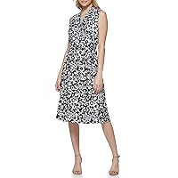 Tommy Hilfiger Women's Collared Button Up Midi Dress