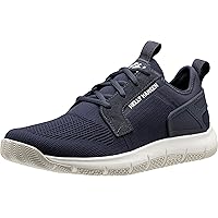Helly-Hansen Men's Henley Lightweight Breathable Sailing Watersports Shoes, 597 Navy/Off White - 10