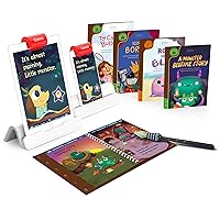 Reading Adventure-Advanced Reader Kit for iPad & iPhone + Access to 4 More Books - Ages 5-7 - Builds Reading Proficiency, Phonics, Fluency, Comprehension & Sight Words Base IncludedUS ONLY