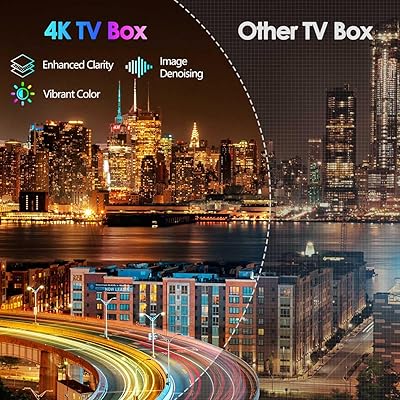 BL Android TV Box 11.0, 2024 Android TV Box 4K 4GB RAM 64GB ROM, X88PRO TV  Box Android RK3318 Chip 2.4G/5G Wi-Fi Bluetooth 4.0 100M Ethernet USB 3.0