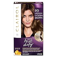 Age Defy Permanent Hair Dye, 5G Medium Golden Brown Hair Color, Pack of 1