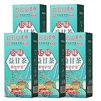 30 Bags/Box Everyday Nourishing Liver Tea, Daily Liver Nourishing Tea, Healthy Drinks Chinese Yigan Tea (18 Different Herbs) (5 BOX)