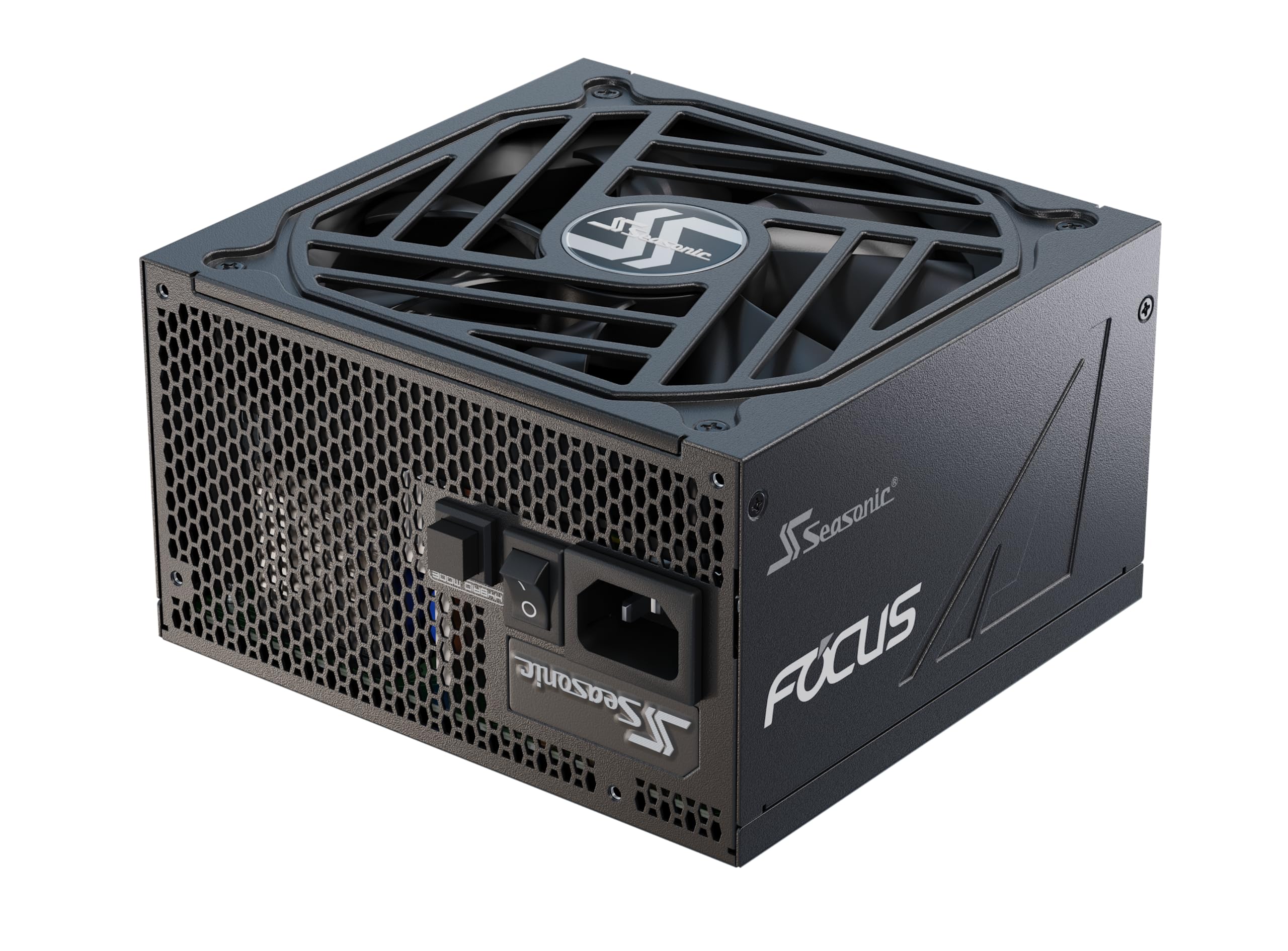 Seasonic Focus V3 GX-850, 850W 80+ Gold, Full-Modular, Fan Control in Fanless, Silent, and Cooling Mode, 10 Year Warranty, Perfect Power Supply for Gaming and Various Application, SSR-850FX3.