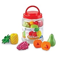 Snap-n-learn Fruit Shapers,Fine Motor Toy for Toddlers, Ages 2+