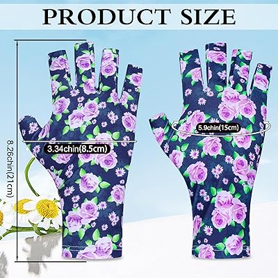 Mua ONESING 3 Pairs UV Protection Gloves Fingerless UV Gloves for Nails  Summer Driving Riding Cycling Gloves for Women Girls trên  Mỹ chính  hãng 2023