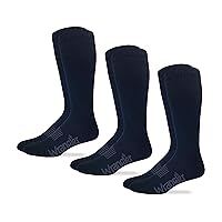 Wrangler Mens Ultra Dri Seamless Toe Western Boot Socks 3 Pack