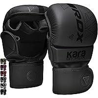 Liberlupus MMA Gloves for Men & Women, Martial Arts Bag Gloves, Kickboxing  Gloves with Open Palms, Boxing Gloves for Punching Bag, Sparring, Muay