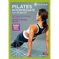 Pilates Intermediate Mat Workout Pilates Intermediate Mat Workout DVD VHS Tape