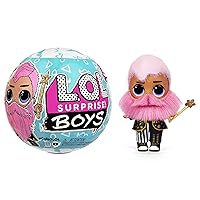 L.O.L. Surprise! Boys Series 5 Collectible Boy Doll with 7 Surprises, Reveal Hidden Flocked Hair, Accessories, Gift for Kids, Toys for Girls Boys Ages 4 5 6 7+ Years Old (Styles May Vary)