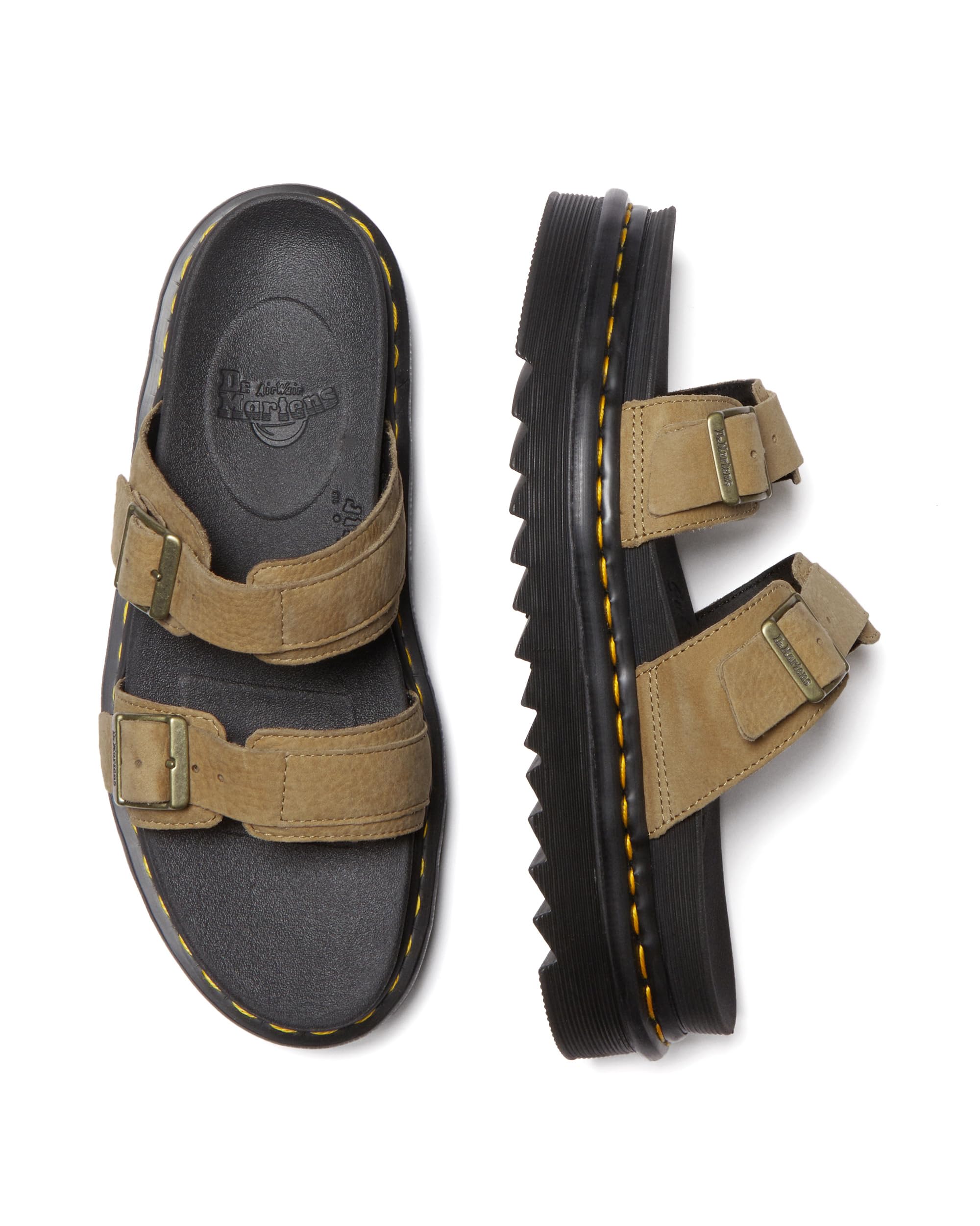 Dr. Martens Unisex Myles Black Brando Sandal