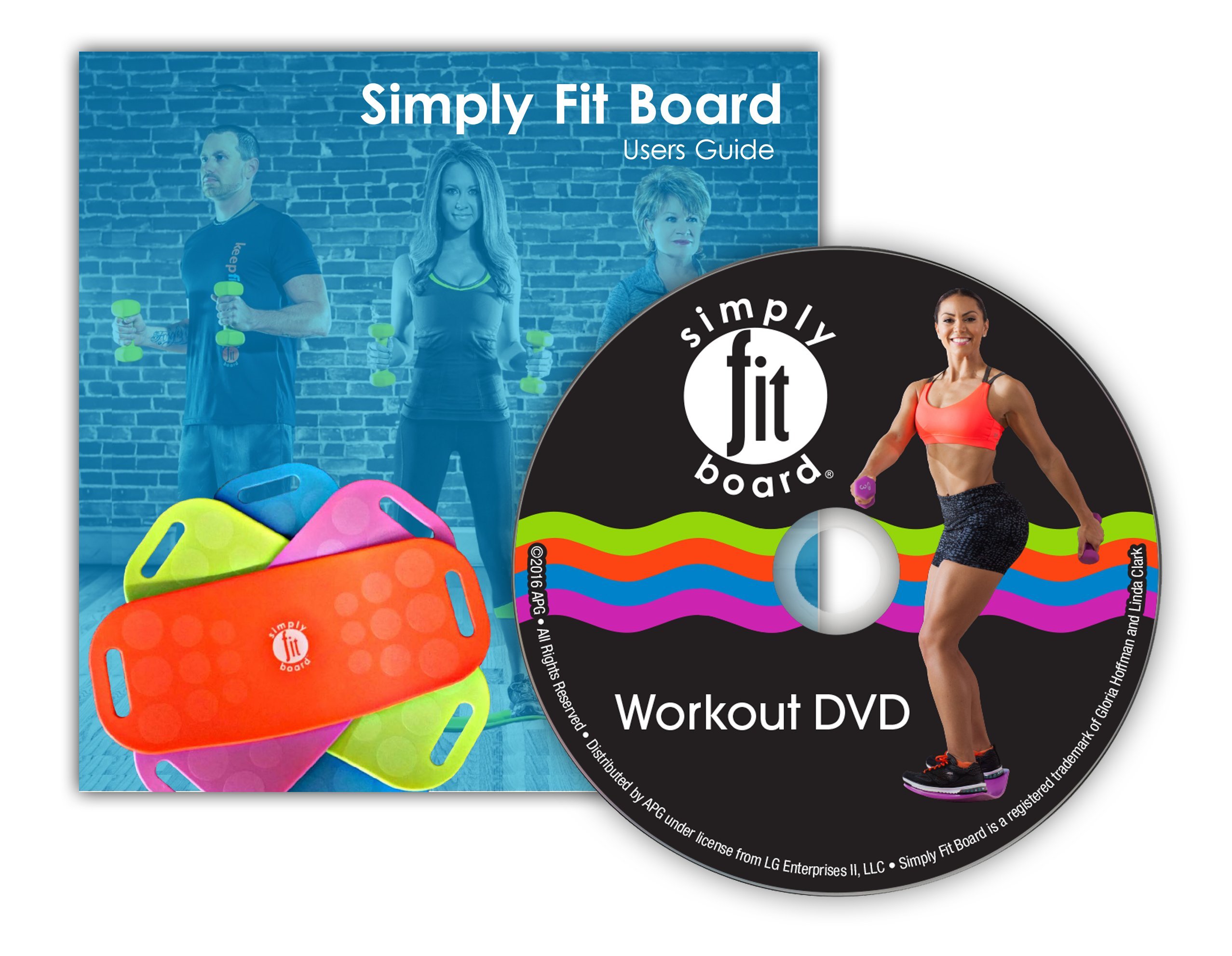 Simply Fit Board - The Workout Balance Board with a Twist, As Seen on TV