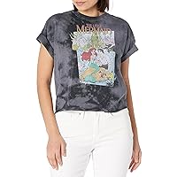 Disney Princess Mermaid Cover Women's Fast Fashion Short Sleeve Tee Shirt