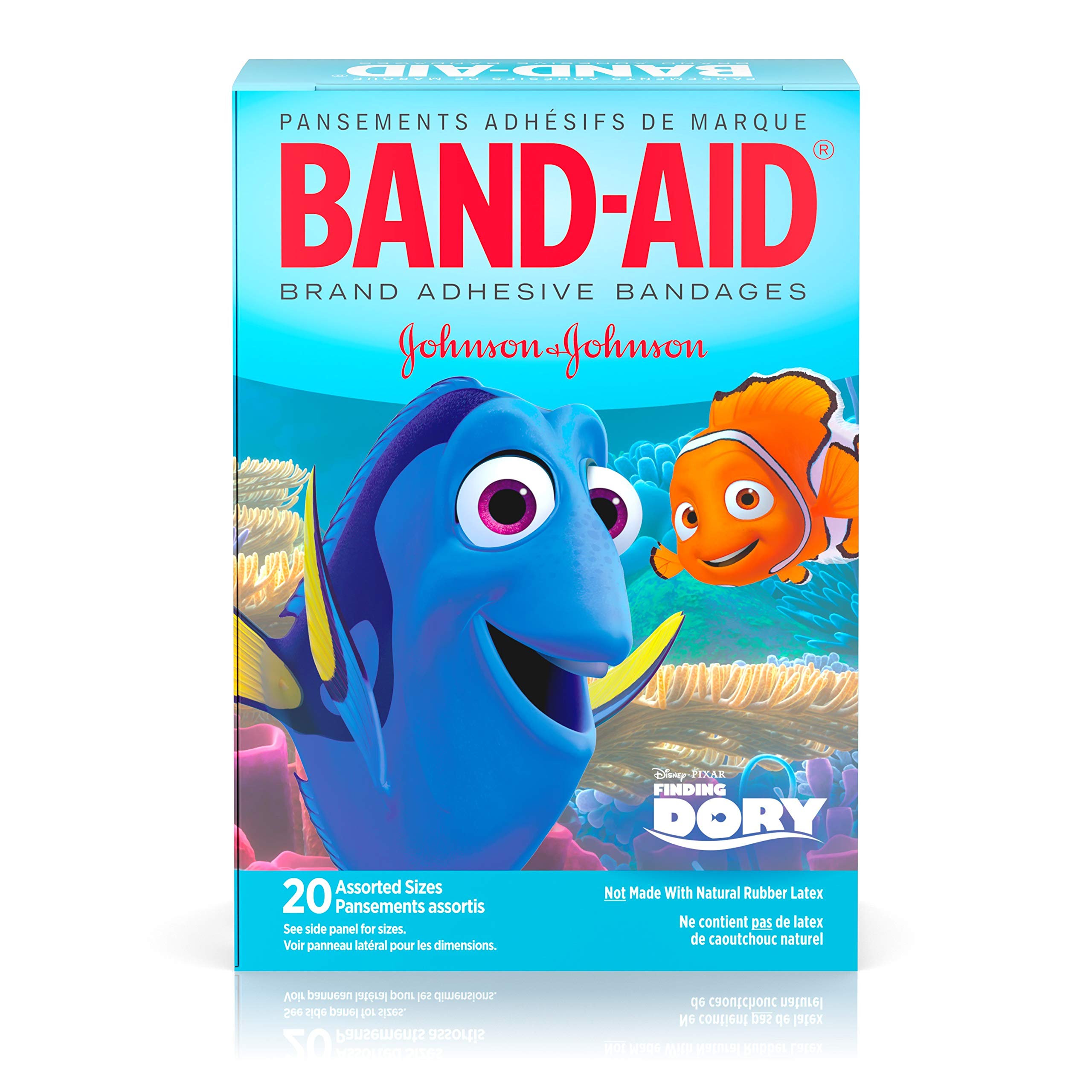 Band-Aid Adhesive Bandages, Disney's Finding Dory, 20 Count