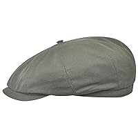 Sterkowski Shelby Hat | Cotton Flat Cap for Men | Breathable Airy Peaked Cap