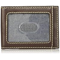 Wrangler Men's Leather Bifold Wallet