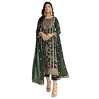STELLACOUTURE women's ready to wear embroidered plus size eid festival pakistani salwar kameez suit for women 1012-O