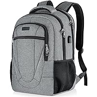 BIKROD Travel Laptop Backpack for Men, 17 Inch Large School Backpacks for Teen Boys Water Resistant Back Pack,Business Anti Theft Sturdy Computer Bag Gifts
