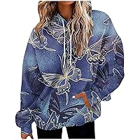 2023 Fashion Winter Hoodies For Women Casual Plus Size Sweatshirts For Women Loose Fit Tunic Pullover For Women