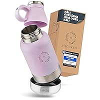 Thermoses Water Bottle Stainless Thermos 17oz Nitrogen Bottle Type Thermal Cold Insulation Reusable Sports Water Bottles Leak Proof Carabiner