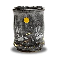 Yaki(ware) Japanese Yunomi Tea Cup Rabbit