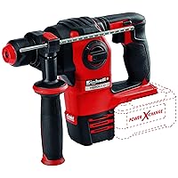Einhell Herocco Power X-Change 18-Volt Cordless 3/4-Inch, Brushless 1200-RPM Rotary Hammer with Shocks, Variable Speed, 2.2J Impact Power, 5500 Blows/Min, w/SDS-Plus, Rotational Drilling, Tool Only