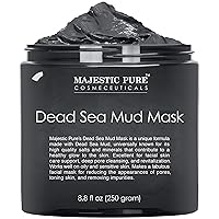 Dead Sea Mud Mask for Face and Body - Natural Skin Care for Women and Men - Best Facial Cleansing Clay for Blackhead, Whitehead, Acne and Pores - 8.8 fl. Oz