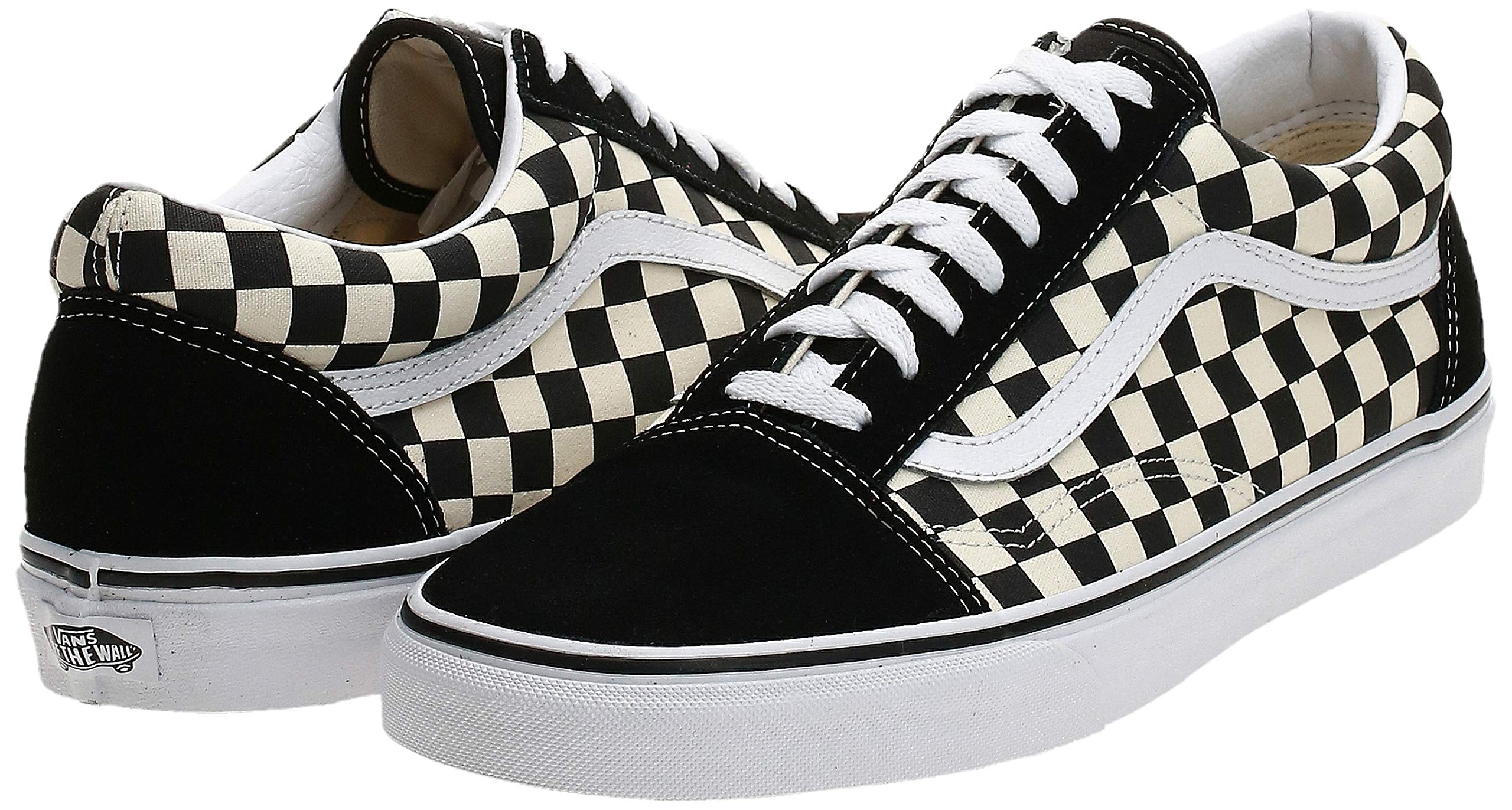 Mua Vans Unisex Old Skool Classic Skate Shoes, (Primary Checkered)  Black/White trên Amazon Mỹ chính hãng 2023 | Giaonhan247