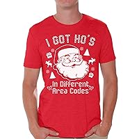 Awkward Styles Santa Shirt Christmas Santa Claus T Shirt Funny Santa Christmas Tshirts for Men