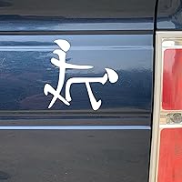Decal Funny Rude Chinese Symbol Sex Decal Bumper Sticker for Car Truck, Computer, Anywhere Premium Indoor Outdoor Vinyl (White, 1)