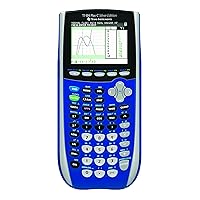 Texas Instruments TI-84 Plus C Silver Edition Graphing Calculator with Color Display (Blue)