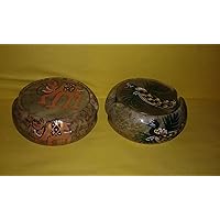 Tea Coffee Marble Coaster Set 6 pcs Precious Stone Inlay Work