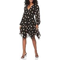 Women's Chateau Afternoons Dress, Scattered Floral, L